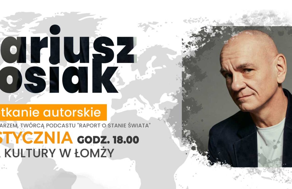 Spotkanie autorskie z Dariuszem Rosiakiem